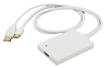  LMP Mni-Display Port & USB Audio to HDMI adapter