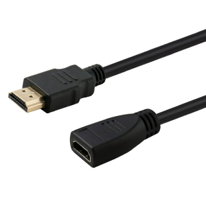 Cable HDMI M to HDMI F  1m  Savio  CL-132