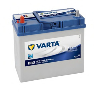 VARTA Аккумулятор  45AH 330A(JIS) клемы 1 (238x129x227) S4 022 тонкая клема