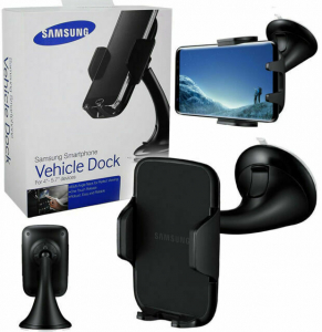 Suction Cup Car Holder Samsung, Universal Vehicle Dock, Black