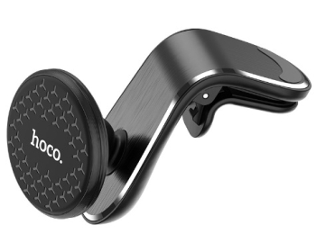 HOCO CA59 Victory air outlet magnetic in-car holder Black