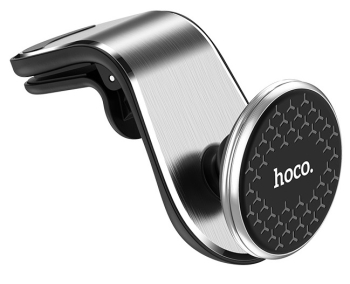 HOCO CA59 Victory air outlet magnetic in-car holder Silver