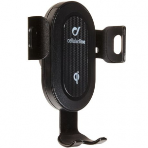 Air vent Car Holder Cellular, With Wireless Charging, Black