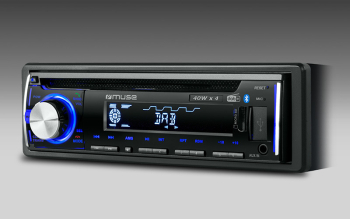 Car Media Receiver Bluetooth MUSE M-1229DAB, CD/MP3 / USB / MICRO SD