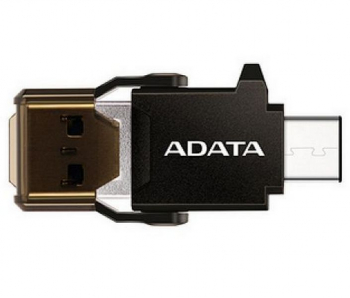 Card Reader ADATA "USB-C OTG READER" Black, USB3.1/Type-C (MicroSD)