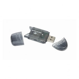 USB2.0 Card Reader Gembird "FD2-SD-1", Supports all SD, MMC and RS-MMC cards, USB stick