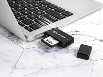 Card Reader Transcend "TS-RDF5K" Black, USB3.1 (SDHC/SDXC/microSDHC/SDXC)