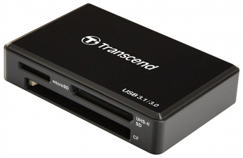 Card Reader Transcend "TS-RDF9" Black, USB3.1 (All-in-1)