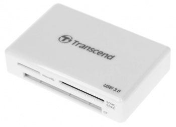 Card Reader Transcend "TS-RDF8" White, USB3.1 (All-in-1)