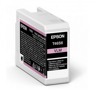 Ink Cartridge Epson T46S6 UltraChrome PRO 10 Ink, Vl Magenta, C13T46S600