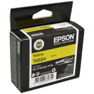 Ink Cartridge Epson T46S4 UltraChrome PRO 10 Ink, Yellow, C13T46S400