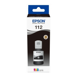 Ink  Epson C13T06C14A, 112 EcoTank Ink Bottle, Black