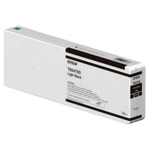 Ink Cartridge Epson T804700 UltraChrome HDX/HD 700ml, Light Black