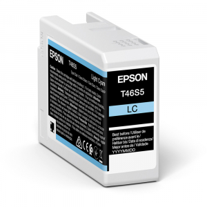 Ink Cartridge Epson T46S5 UltraChrome PRO 10 Ink, Light Cyan, C13T46S500