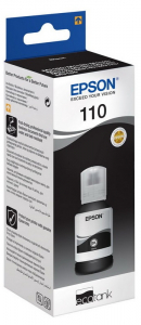 Ink  Epson C13T03P14A, 110 EcoTank MX1XX Series Bottle XL, Black 