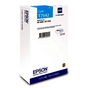 SALE_Ink Cartridge Epson T754240, WF-8090 / WF-8590 Ink Cartridge XXL Cyan