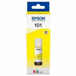 Ink  Epson C13T03V44A, 101 EcoTank Yellow bottle 70ml
