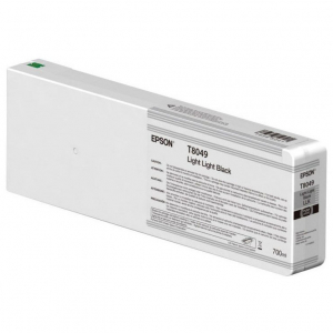 Ink Cartridge Epson T804900 UltraChrome HDX/HD 700ml, Light Light Black