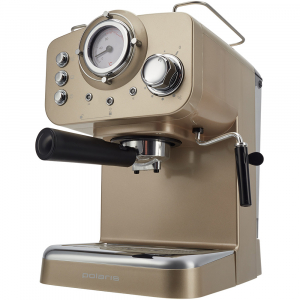 Coffee Maker Espresso Polaris PCM1532E Champagne