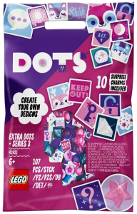 Дополнительные детали LEGO DOTS 41921 Тайлы DOTS — серия 3
