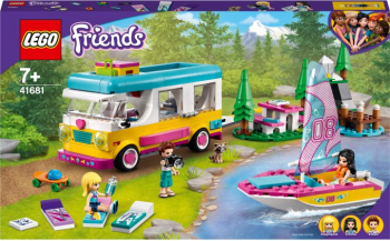 Конструктор LEGO Friends Лесной дом на колесах и парусная лодка 41681