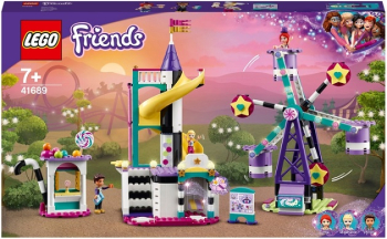 Конструктор LEGO Friends 41689 Волшебное колесо обозрения и горка