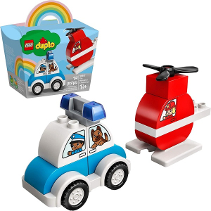 Конструктор LEGO DUPLO My First Fire Helicopter and Police Car 10957