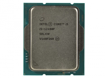 CPU Intel Core i5-12400F 2.5-4.4GHz (6P+0E/12T,18MB, S1700, 10nm, No Integ.Graphics, 65W) Tray