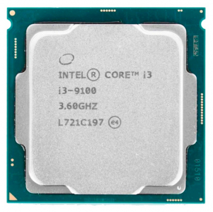 CPU Intel Core i3-9100 3.6-4.2GHz (4C/4T, 6MB, S1151,14nm, Integrated UHD Graphics 630, 65W) Tray