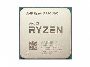 CPU AMD Ryzen 5 PRO 3600  (3.6-4.2GHz, 6C/12T, L2 3MB, L3 32MB, 7nm, 65W), Socket AM4, Tray