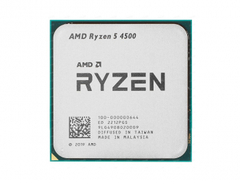 CPU AMD Ryzen 5 4500  (3.6-4.1GHz, 6C/12T, L2 3MB, L3 8MB, 7nm, 65W), Socket AM4, Tray