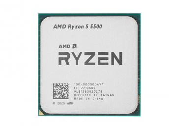 CPU AMD Ryzen 5 5500  (3.6-4.2GHz, 6C/12T, L2 3MB, L3 16MB, 7nm, 65W), Socket AM4, Tray