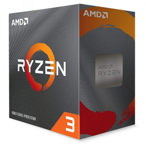 CPU AMD Ryzen 3 4100  (3.8-4.0GHz, 4C/8T, L2 2MB, L3 4MB, 7nm, 65W), Socket AM4, OEM+Cooler