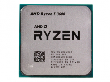 CPU AMD Ryzen 5 3600  (3.6-4.2GHz, 6C/12T, L2 3MB, L3 32MB, 7nm, 65W), Socket AM4, Rtl