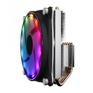 AC Gamemax "Gamma 300" (<28.8dBA, 800-1900RPM, 58.8CFM, 120mm, PWM, RGB, 135W, 640g.)