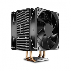 AC Deepcool "GAMMAXX 400 EX" (≤27.6 dBA, 500-1500RPM, 52 CFM, 2x120mm, 180W, 4x6mm, 930g.)