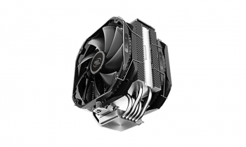 AC Deepcool "AS500 PLUS WH" (<29.2dBA, 500-1200RPM, 70.81CFM, 2x140mm, ARGB, PWM, 5x6mm, 1198g.)