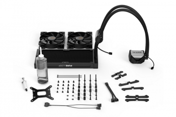 AIO Liquid Cooling be quiet! "Pure Loop 240mm" (19-39.5dB, 2x120mm, PWM, 2000RPM, White LED, 1005g.)