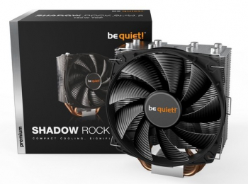 AC be quiet! "Shadow Rock Slim 2" (11.5-23,7dBA, 1400RPM, 135mm, PWM, 160W, 4x6mm, 710g.)