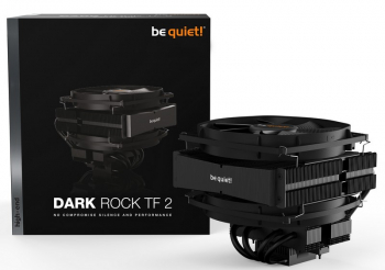 AC be quiet! "Dark Rock TF 2" (11,1-27,1dBA, 1400RPM, 2x135mm, PWM, 230W, 6x6mm, 945g.) 