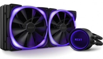 AIO Liquid Cooling NZXT Kraken X63 RGB (22-33dB, 91.19CFM, 2x140mm, 500-1500PM, Infinity Screen,RGB)