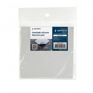 Thermal Pad Gembird, TG-P-01  (100x100x1 mm,  -50°C to +240°C, Grey)