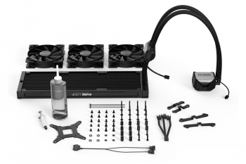 AIO Liquid Cooling be quiet! "Pure Loop 360mm" (19-40,5dB, 3x120mm, PWM, 2000RPM, White LED, 1360g.)