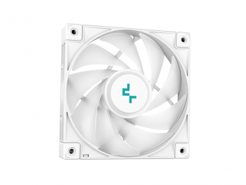 AIO Liquid Cooling Deepcool "LS720 White" (<32.9dBA, 85.85CFM, 3x120mm, ARGB LED, 1607 g.)