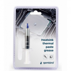 Thermal Paste Gembird, TG-G1.5-01 (1.5g, 4.5 W/m·K, 2.5 g/cm³, -50°C to +240°C)