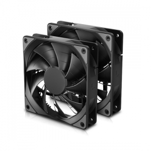 AC Deepcool "GAMMAXX 400 EX" (≤27.6 dBA, 500-1500RPM, 52 CFM, 2x120mm, 180W, 4x6mm, 930g.)