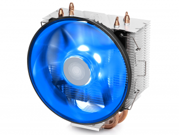 AC Deepcool "GAMMAXX 300B" (17.8-21dBA, 40CFM, 120mm, Blue LED, PWM, 130W, 440g.)