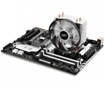 AC Deepcool "GAMMAXX 300R" (17.8-21dBA, 55.50CFM,120mm, Red LED, PWM, 130W, 429g.)
