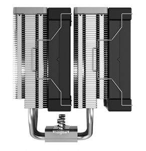 AC Deepcool "AK620" (≤28 dB, 500-1850RPM, 68.99 CFM, 2x120mm, 260W, 6/6mm, 1456g.)