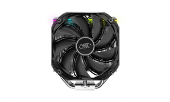 AC Deepcool "AS500 PLUS WH" (<29.2dBA, 500-1200RPM, 70.81CFM, 2x140mm, ARGB, PWM, 5x6mm, 1198g.)